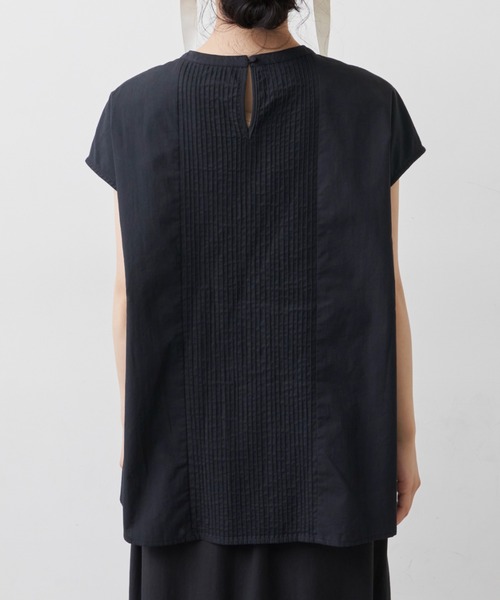 Libra Cue（リブラ キュー）の「フレンチスリーブピンタックブラウス（シャツ/ブラウス・レディース・ホワイト/ブラック/レッド・FREE）」の16枚目の写真