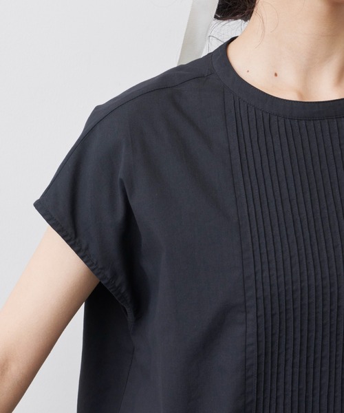 Libra Cue（リブラ キュー）の「フレンチスリーブピンタックブラウス（シャツ/ブラウス・レディース・ホワイト/ブラック/レッド・FREE）」の19枚目の写真