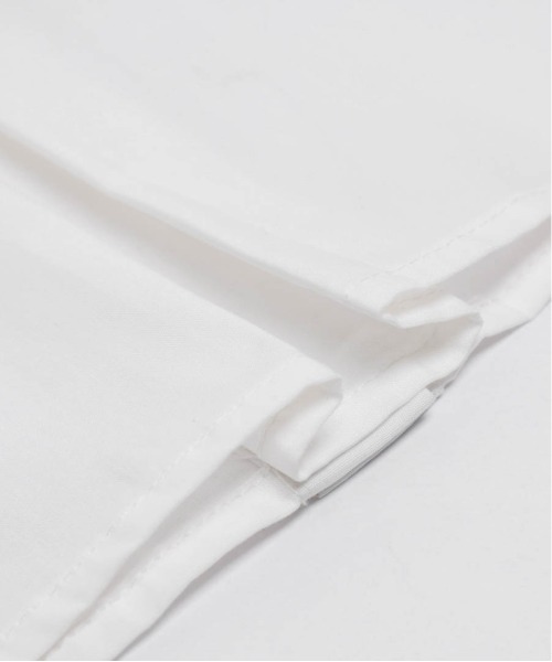 フリルビッグカラースタンドネックブラウス