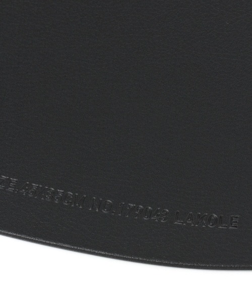 LAKOLE（ラコレ）の「【撥水】ぺブル型ランチョンマット / 283280（ランチョンマット/テーブルウェア・レディース・ライトグレー/ブラック/ブルー・FREE）」の6枚目の写真