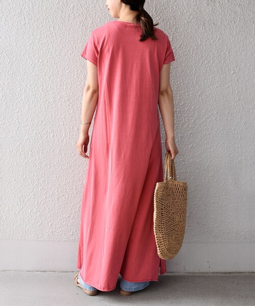 Odub（オーダブ）の「【SHIPS別注】Odub:カラーマキシワンピース◆（ワンピース・レディース・ダークグレー/イエロー/ピンク・ONE SIZE）」の22枚目の写真