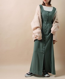 Crisp | ストレートマキシワンピース(ワンピース)