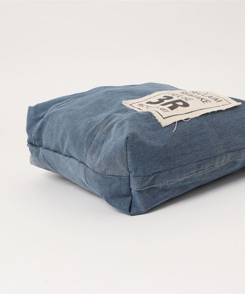 NO WAY(ノーウェイ)の「/DENIM/BAG WITH PRINTING(トートバッグ・メンズ・インディゴブルー・FREE)」の6枚目の写真