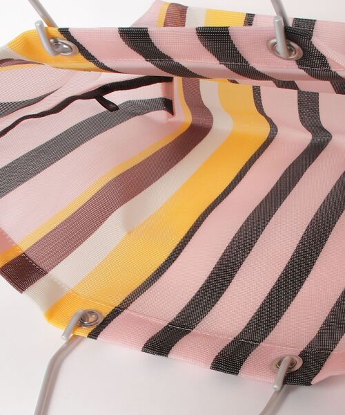 MARNI MARKET（マルニマーケット）の「ストライプバッグ（トートバッグ・レディース・ピンク系・FREE）」の5枚目の写真