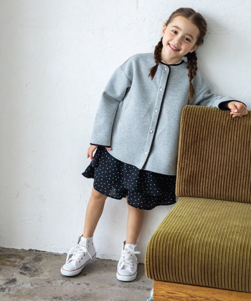 lulpini（ルルピー二）の「kids ドット柄キュロット（その他パンツ・キッズ・オフホワイト/ブラック・S/M/L）」の14枚目の写真