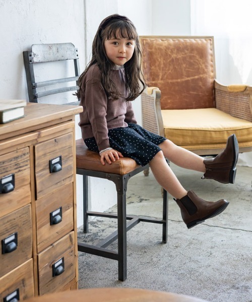 lulpini（ルルピー二）の「kids ドット柄キュロット（その他パンツ・キッズ・オフホワイト/ブラック・S/M/L）」の18枚目の写真