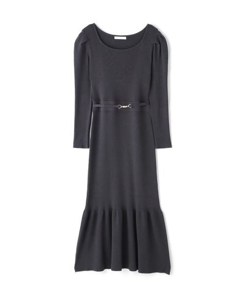 PROPORTION BODY DRESSING（プロポーションボディドレッシング）の「マーメイドビット付きニットワンピース / 1212240008（ワンピース・レディース・ブルー/ベージュ/パープル/ダークグレー・SMALL/MEDIUM）」の15枚目の写真