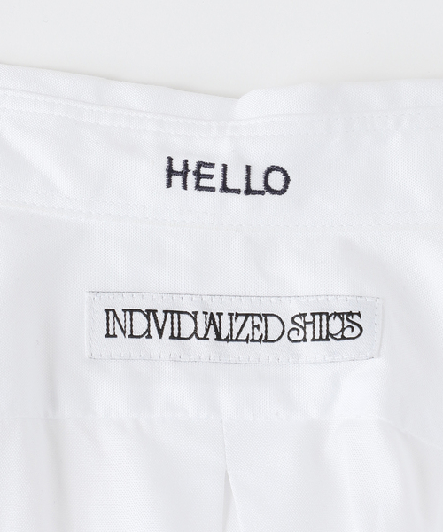 FRAMeWORK（フレームワーク）の「【INDIVIDUALIZED SHIRTS】20th HELLO BDシャツ(ホワイト/ピンク)（シャツ/ブラウス・レディース・ホワイト/バーガンディー・FREE）」の20枚目の写真