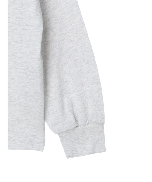 Green　Parks（グリーンパークス）の「TSEP カフェプリントロンT＊（Tシャツ/カットソー・レディース・グレー系その他・FREE）」の14枚目の写真