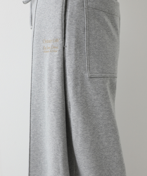 SHINYAKOZUKA(シンヤコヅカ)の「【SHINYAKOZUKA / シンヤコヅカ】ORDINARY HOME PANTALON(スウェットパンツ・メンズ・チャコールグレー/ブラック・MEDIUM/SMALL)」の12枚目の写真