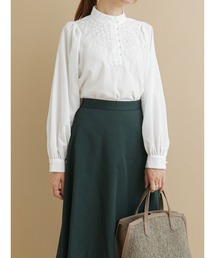 Te chichi | エンブロイダリーハイネックブラウス(シャツ/ブラウス)