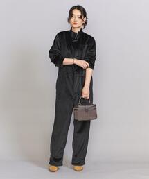 BEAUTY&YOUTH UNITED ARROWS（ビューティーアンドユースユナイテッドアローズ）の「＜REGENCY WORKS＞ベルベット ジャンプスーツ（つなぎ/オールインワン・レディース）」