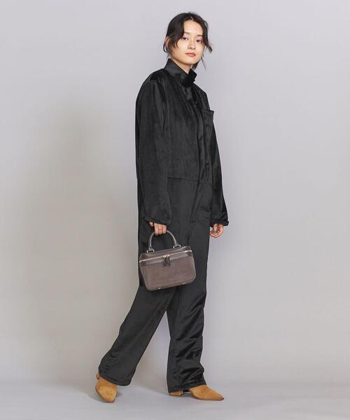 BEAUTY&YOUTH UNITED ARROWS(ビューティーアンドユースユナイテッドアローズ)の「<REGENCY WORKS>ベルベット ジャンプスーツ(つなぎ/オールインワン・レディース・ブラック・S)」の6枚目の写真