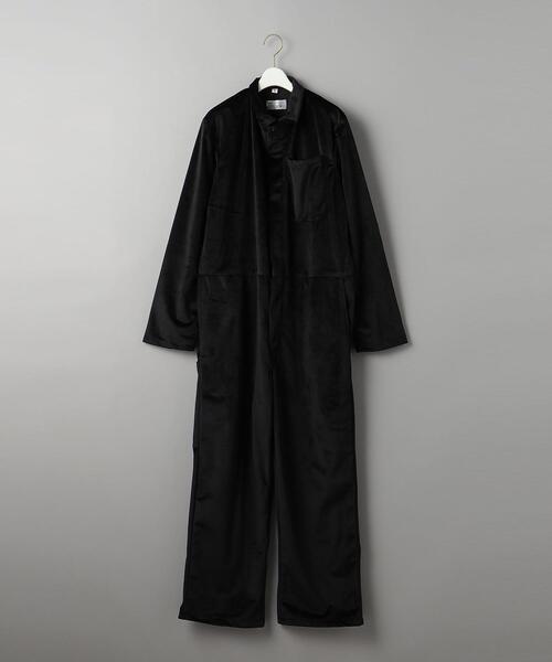 BEAUTY&YOUTH UNITED ARROWS(ビューティーアンドユースユナイテッドアローズ)の「<REGENCY WORKS>ベルベット ジャンプスーツ(つなぎ/オールインワン・レディース・ブラック・S)」の8枚目の写真