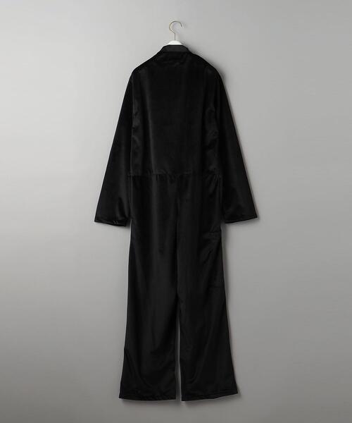BEAUTY&YOUTH UNITED ARROWS(ビューティーアンドユースユナイテッドアローズ)の「<REGENCY WORKS>ベルベット ジャンプスーツ(つなぎ/オールインワン・レディース・ブラック・S)」の9枚目の写真