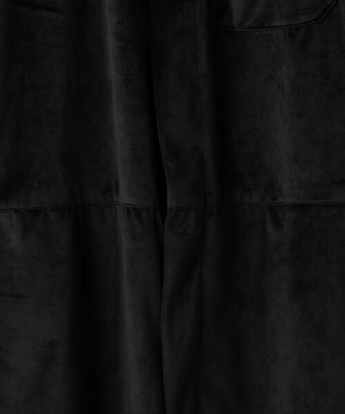 BEAUTY&YOUTH UNITED ARROWS(ビューティーアンドユースユナイテッドアローズ)の「<REGENCY WORKS>ベルベット ジャンプスーツ(つなぎ/オールインワン・レディース・ブラック・S)」の18枚目の写真
