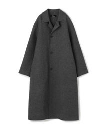 EDITION | MELTON LONG COAT ウール ダブルフェイスロングコート(その他アウター)
