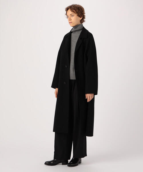EDITION（エディション）の「MELTON LONG COAT ウール ダブルフェイス