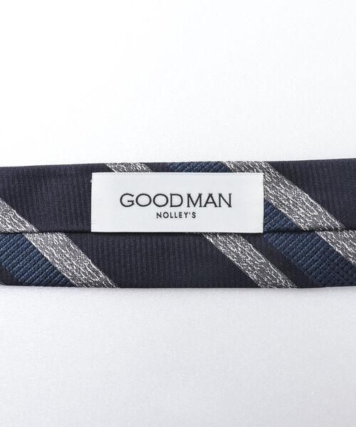 NOLLEY'S goodman(ノーリーズグッドマン)の「Fossati マーブルストライプネクタイ イタリアファブリック(ネクタイ・メンズ・ブルー系その他7・FREE)」の3枚目の写真
