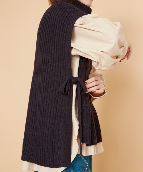 チャイハネ（チャイハネ）の「【チャイハネ】ルティーラニットトップス（ニット/セーター・レディース・チャコール/マスタード/レッド/ホワイト/カーキ・FREE）」の16枚目の写真