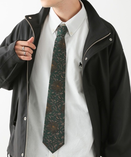 RAGEBLUE(レイジブルー)の「柄ネクタイ(ネクタイ・メンズ・ダークブラウン/ネイビー/オリーブ/ブルー系その他/オレンジ/キャメル・FREE)」の3枚目の写真