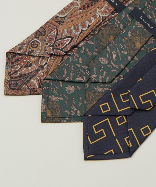 RAGEBLUE(レイジブルー)の「柄ネクタイ(ネクタイ・メンズ・ダークブラウン/ネイビー/オリーブ/ブルー系その他/オレンジ/キャメル・FREE)」の19枚目の写真