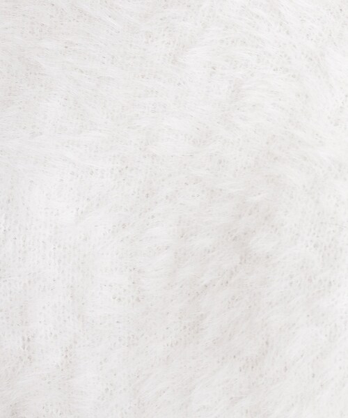 Cutie Blonde（キューティーブロンド）の「◆ふわふわフェザータッチニットプルオーバー（ニット/セーター・レディース・ブルー系1/ピンク系/ベージュ系1/ホワイト系・00）」の11枚目の写真