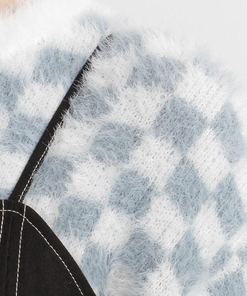 Cutie Blonde（キューティーブロンド）の「◆ふわふわフェザータッチニットプルオーバー（ニット/セーター・レディース・ブルー系1/ピンク系/ベージュ系1/ホワイト系・00）」の18枚目の写真