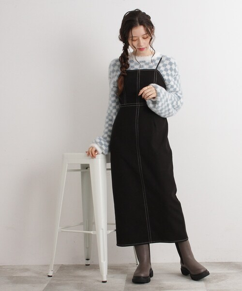 Cutie Blonde（キューティーブロンド）の「◆ふわふわフェザータッチニットプルオーバー（ニット/セーター・レディース・ブルー系1/ピンク系/ベージュ系1/ホワイト系・00）」の22枚目の写真