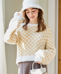 ◆ふわふわフェザータッチニットプルオーバー