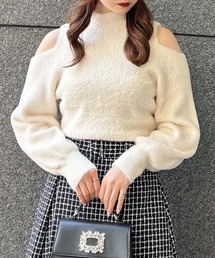 INGNI | フェザーヤーン肩開きニット(ニット/セーター)