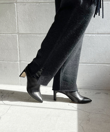 【CORSO ROMA 9/コルソローマ】 NAPPA POINTED ショートブーツ