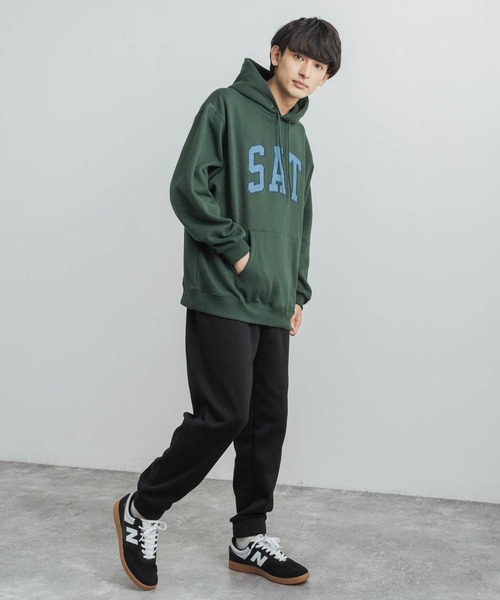 Audience(オーディエンス)の「セーターフリース 裏起毛イージージョガースリムパンツ スウェットライク 日本製 AUD3533(その他パンツ・メンズ・ブラック/ネイビー/グレー/ブラウン・L/XL/M)」の7枚目の写真