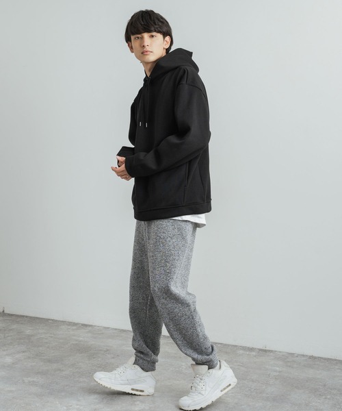 Audience(オーディエンス)の「セーターフリース 裏起毛イージージョガースリムパンツ スウェットライク 日本製 AUD3533(その他パンツ・メンズ・ブラック/ネイビー/グレー/ブラウン・L/XL/M)」の13枚目の写真