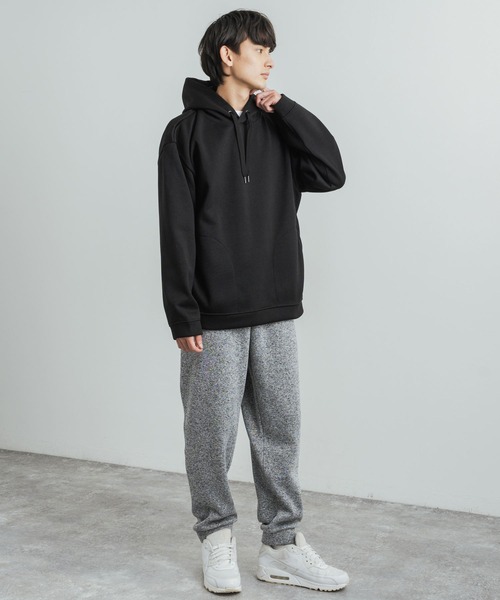 Audience(オーディエンス)の「セーターフリース 裏起毛イージージョガースリムパンツ スウェットライク 日本製 AUD3533(その他パンツ・メンズ・ブラック/ネイビー/グレー/ブラウン・L/XL/M)」の14枚目の写真
