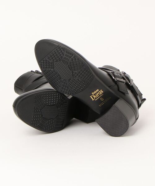 Petiem Duras（プティームデュラス）の「【Petiem Duras】　バックルベルトサイドゴアブーツ（ブーツ・レディース・ブラック/ブラック×ブラック/ダークブラウン・LL/M/L/S）」の5枚目の写真