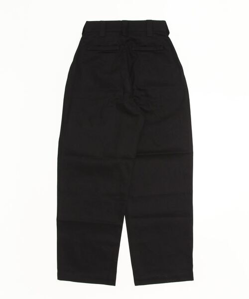 Flugge(フラッジー)の「HW tuck chino PT/ハイウエストタックチノパンツ(チノパンツ・レディース・ブラウン/ブラック/ベージュ/ホワイト・MEDIUM/SMALL)」の5枚目の写真