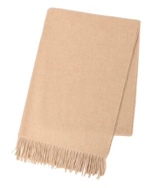 Begg & Co（ベグアンドコー）の「BEGG:LAN ソリッド 65×180（ストール/ショール・レディース・ライトグレー/ライトオリーブ/ブラウン系その他/ベージュ系その他・ONE SIZE）」の6枚目の写真