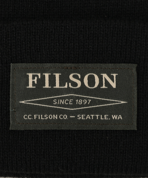 FILSON（フィルソン）の「【FILSON / フィルソン】Ballard Watch Cap / バラード ワッチ キャップ（ニットキャップ/ビーニー・メンズ・ブラック/ブラウン/グリーン/レッド・FREE）」の7枚目の写真