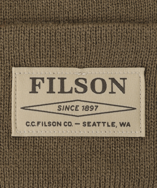 FILSON（フィルソン）の「【FILSON / フィルソン】Ballard Watch Cap / バラード ワッチ キャップ（ニットキャップ/ビーニー・メンズ・ブラック/ブラウン/グリーン/レッド・FREE）」の8枚目の写真