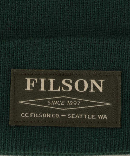 FILSON（フィルソン）の「【FILSON / フィルソン】Ballard Watch Cap / バラード ワッチ キャップ（ニットキャップ/ビーニー・メンズ・ブラック/ブラウン/グリーン/レッド・FREE）」の9枚目の写真