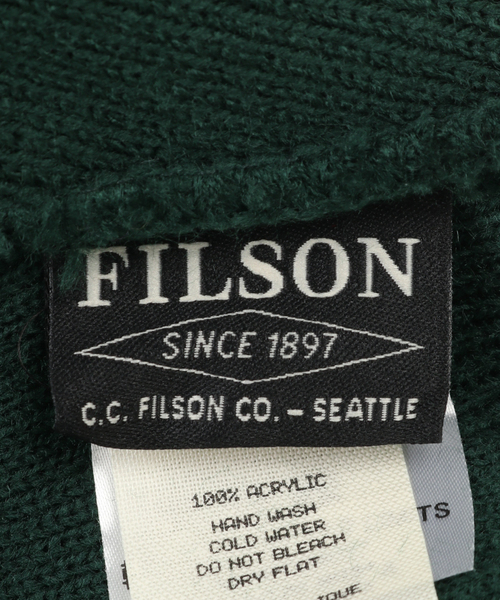 FILSON（フィルソン）の「【FILSON / フィルソン】Ballard Watch Cap / バラード ワッチ キャップ（ニットキャップ/ビーニー・メンズ・ブラック/ブラウン/グリーン/レッド・FREE）」の11枚目の写真