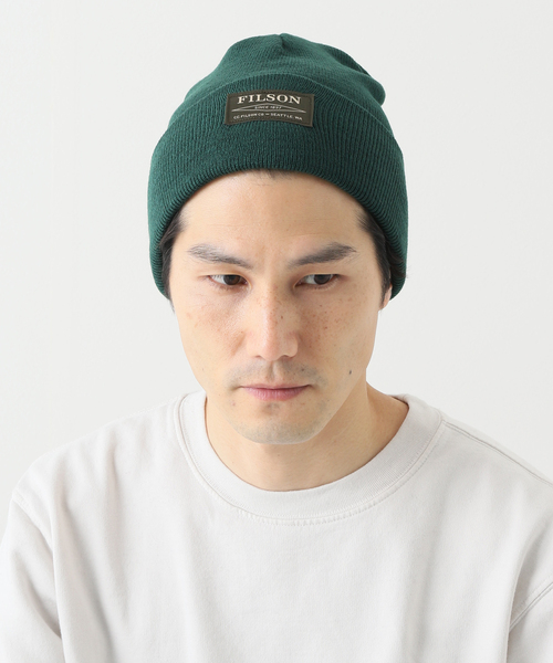 FILSON（フィルソン）の「【FILSON / フィルソン】Ballard Watch Cap / バラード ワッチ キャップ（ニットキャップ/ビーニー・メンズ・ブラック/ブラウン/グリーン/レッド・FREE）」の17枚目の写真
