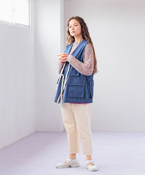 niko and...(ニコアンド)の「オリジナルメッシュスニーカー(スニーカー・レディース・グレー/その他1/ベージュ/ブラック/グリーン/アイボリー・SMALL/MEDIUM/LARGE)」の15枚目の写真