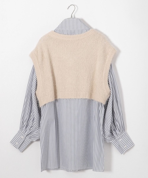 タンブル（テラヘルツ）3点セット Heather（ヘザー）の「ベストSETシャツ 184673（シャツ/ブラウス