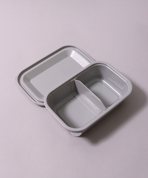 Miffy（ ミッフィー）の「(SK)【ミッフィー】お弁当箱にも使える。ふわっと盛れる フード ランチケース[580ml]（お弁当箱・レディース・ライトグレー・ONE SIZE）」の3枚目の写真