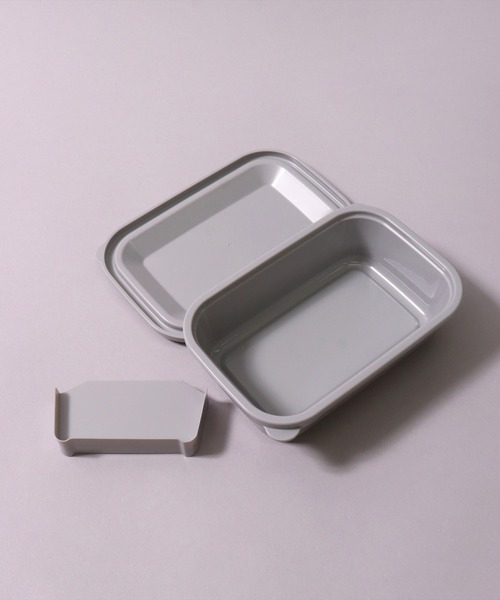 Miffy（ ミッフィー）の「(SK)【ミッフィー】お弁当箱にも使える。ふわっと盛れる フード ランチケース[580ml]（お弁当箱・レディース・ライトグレー・ONE SIZE）」の2枚目の写真