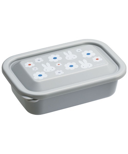 Miffy（ ミッフィー）の「(SK)【ミッフィー】お弁当箱にも使える。ふわっと盛れる フード ランチケース[580ml]（お弁当箱・レディース・ライトグレー・ONE SIZE）」の8枚目の写真