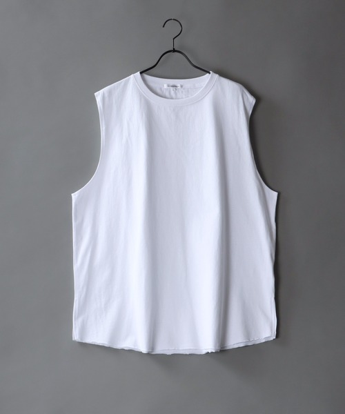SITRY(シトリー)の「layered Loose silhouette crew neck T-shirt/レイヤード ルーズシルエット クルーネック Tシャツ(Tシャツ/カットソー・メンズ・ホワイト/ブラック/ブラック系その他・M/L)」の12枚目の写真