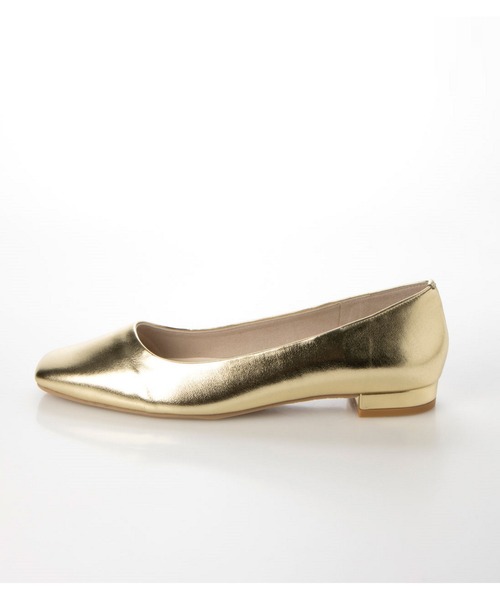 Launa lea（ラウナレア）の「スクエアトゥフラットパンプス(0511)（パンプス・レディース・アイボリー/ブラック/ピンク/シルバー/ゴールド・22.5cm/25.0cm/24.0cm/23.0cm/25.5cm/22.0cm/24.5cm/23.5cm）」の10枚目の写真